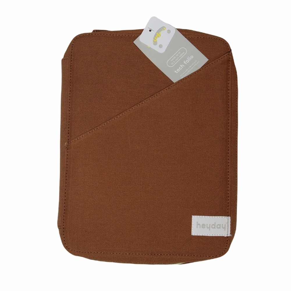 iPad/Tablet Tech Case Zippered Folio